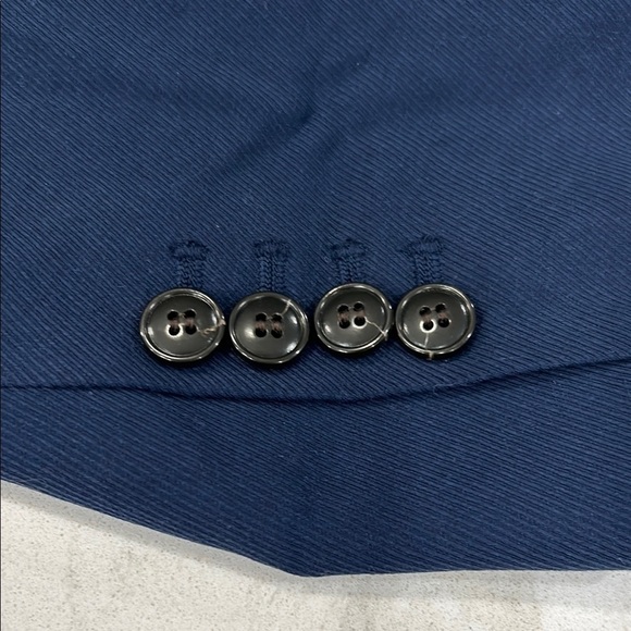 Madewell The Larsen Blazer in Drapeweave Navy Button Academia Jacket MP NWT - Picture 13 of 16